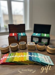 ست اسپیکر چوبی و دمنوش